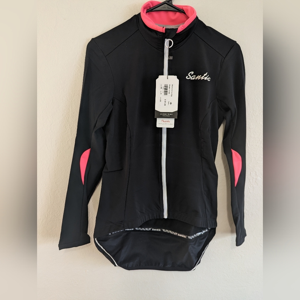 NWT Santic Women's Cycling Winter Jacket Size XS